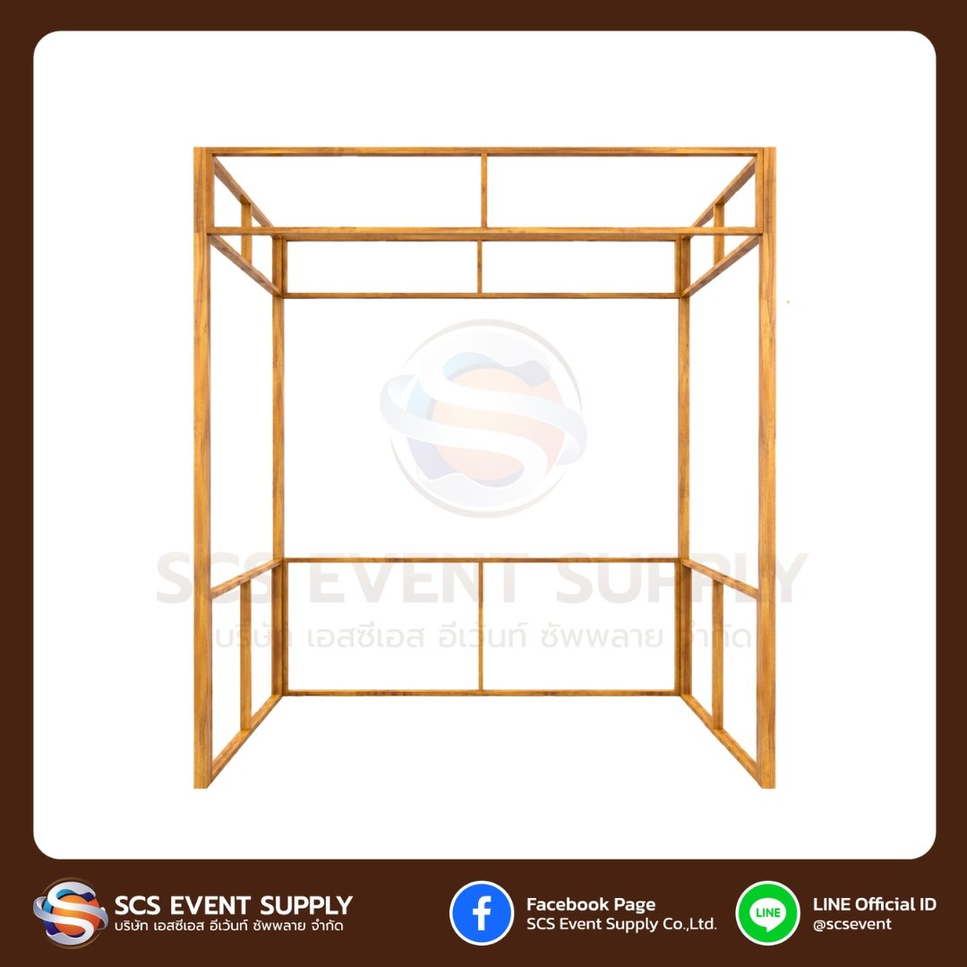 OT-001-เช่าบูธไม้ 2×2 บูธไม้ ขนาด 2x2 ให้เช่า