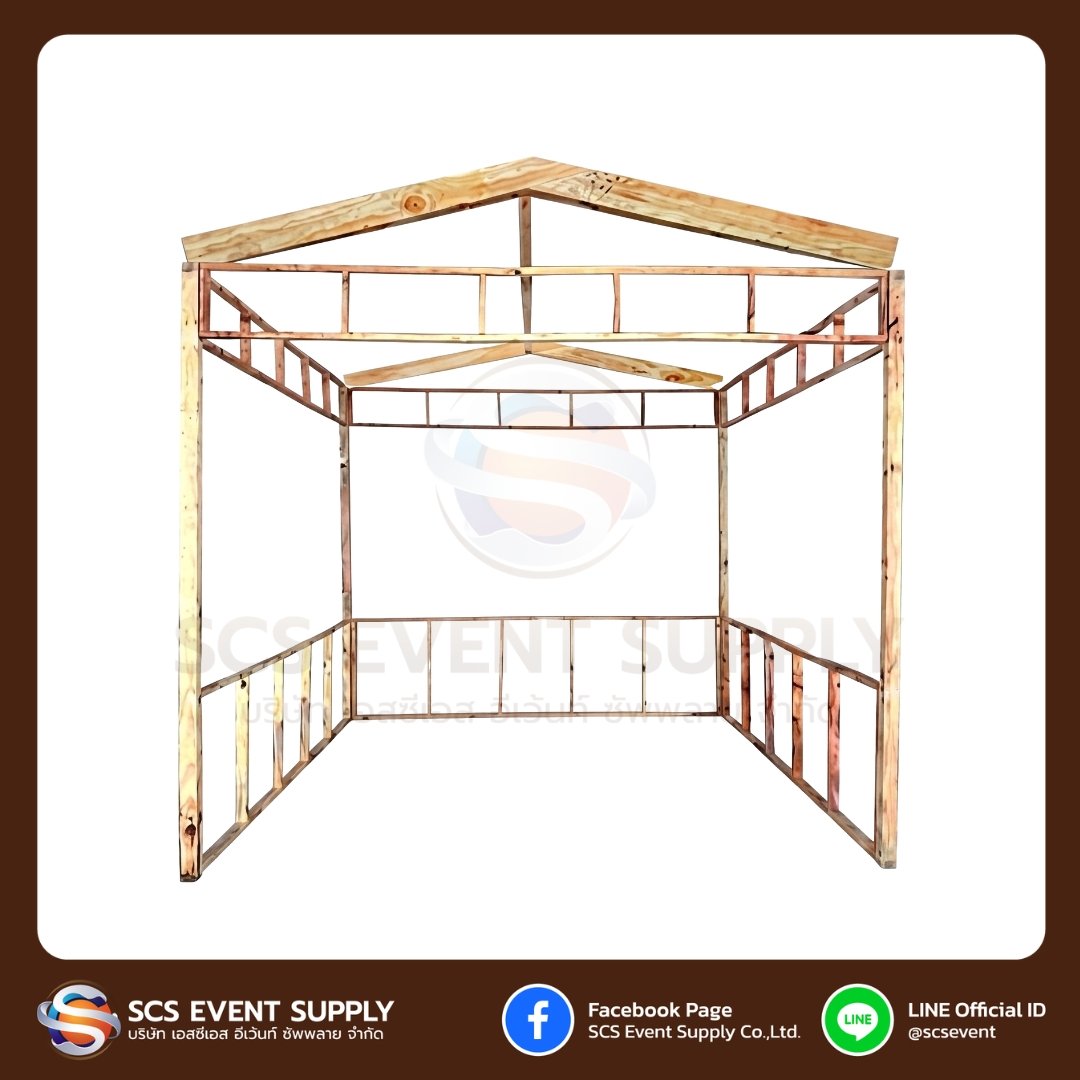 OT-002-เช่าบูธไม้ 3×3 บูธไม้ ขนาด 3x3 ให้เช่า